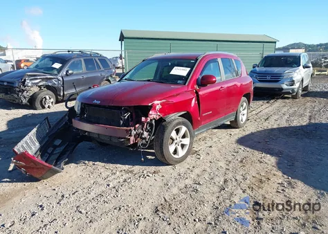 2014 Jeep Compass Latitude из США, поврежденный, VIN 1C4NJDEB0ED726848